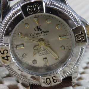 Women Vintage Watches Lot Of 2 Calvin Klein & Avon